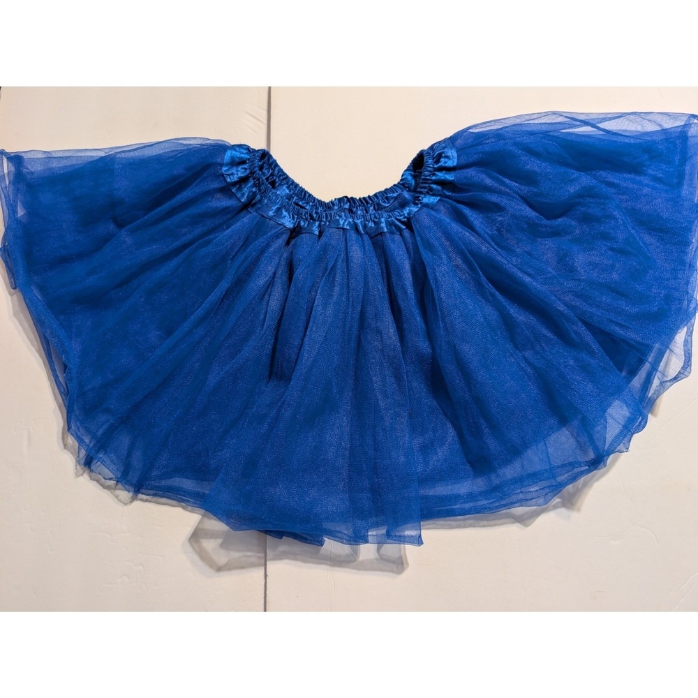 Dancina Royal Blue Tulle Ballet Tutu Skirt Girls 8-13Y Costume Dance Minimalist
